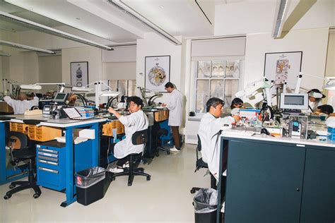 Inside Patek Philippe’s Watchmaking School .